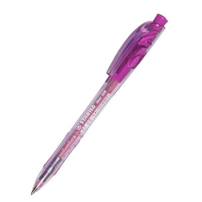 Stabilo pointVisco Gel Rollerball Pen - Pack of 10 / 56 Pink